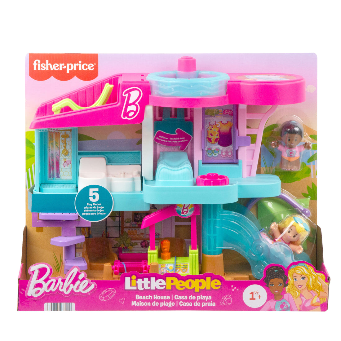 Bundle: Barbie Little People Playset Collection