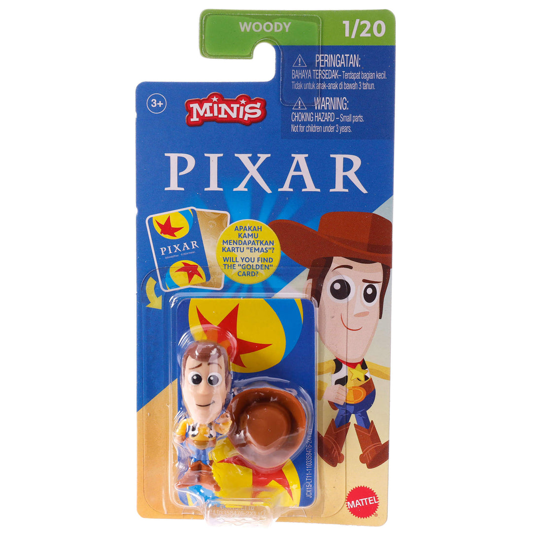 Disney and Pixar Minis with Cards - Assorted*