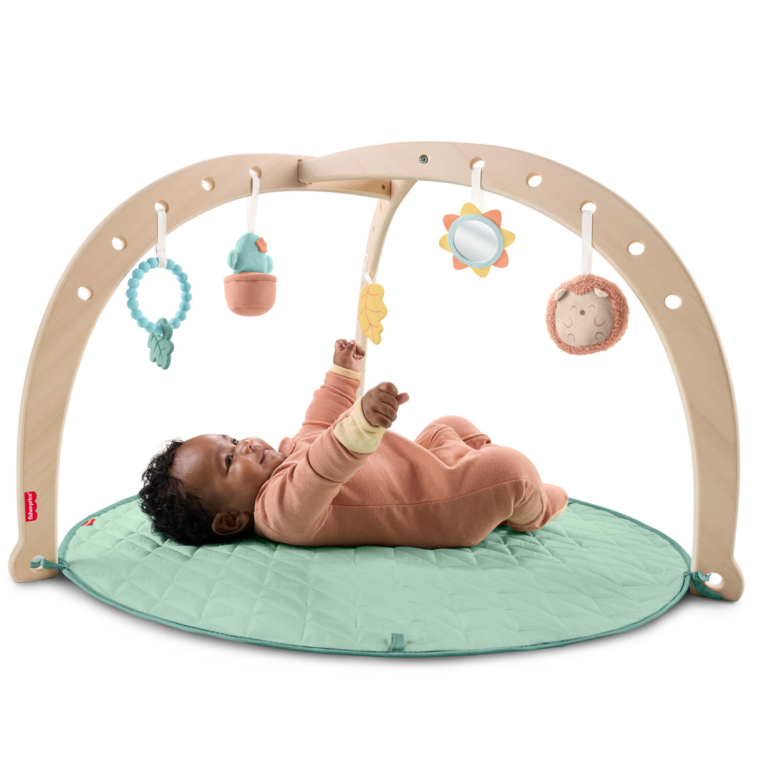 Fisher-Price Wooden Lay and Play Deluxe Activity Gym