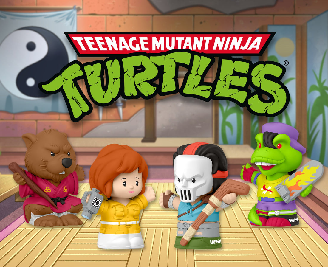 Little People Collector Teenage Mutant Ninja Turtles: Allies Special Edition Set