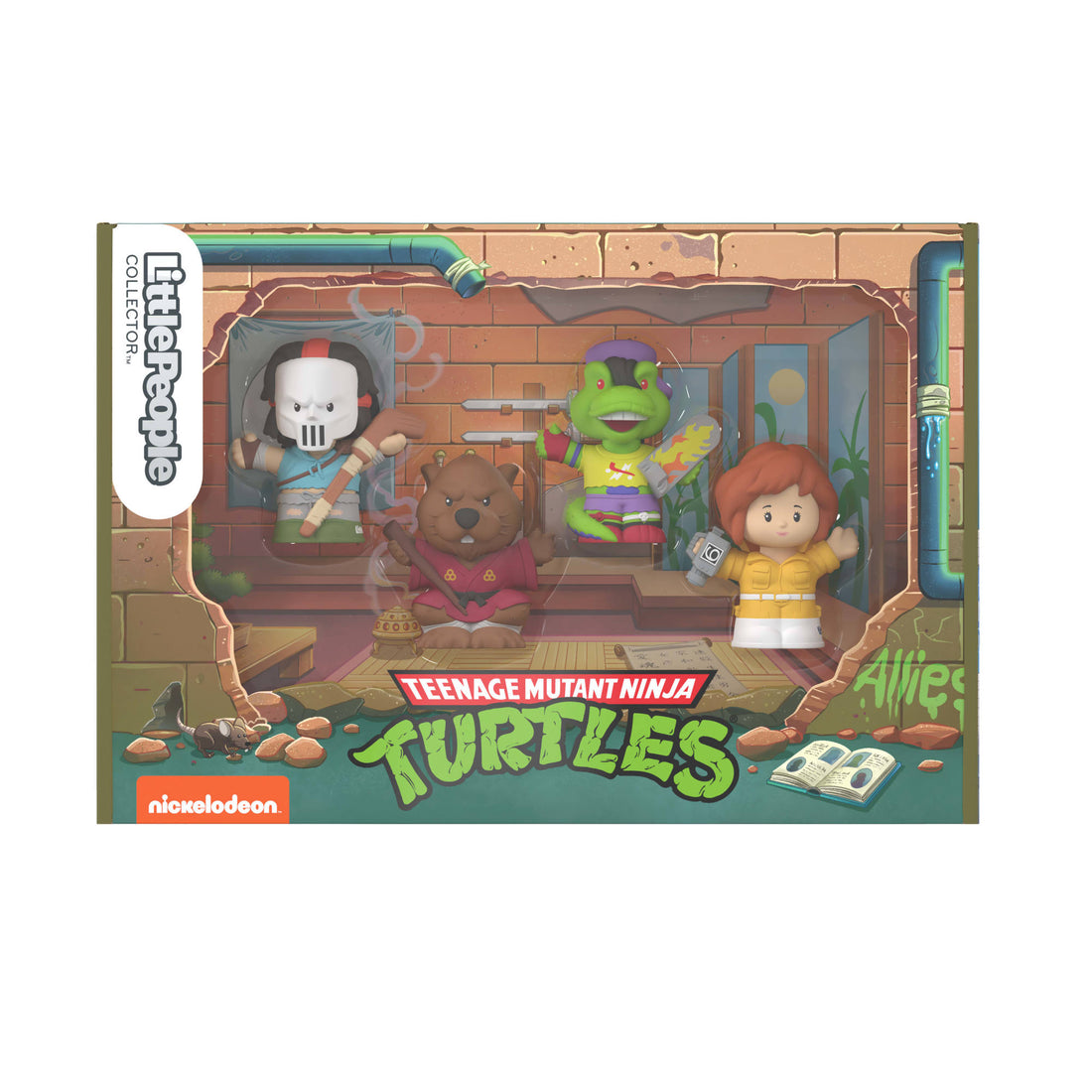Little People Collector Teenage Mutant Ninja Turtles: Allies Special Edition Set