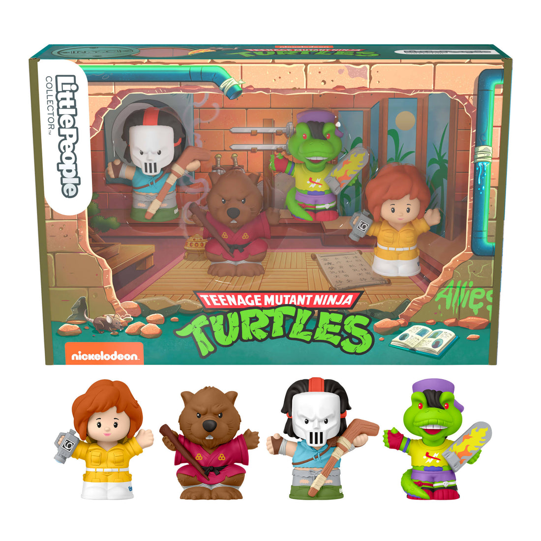 Little People Collector Teenage Mutant Ninja Turtles: Allies Special Edition Set