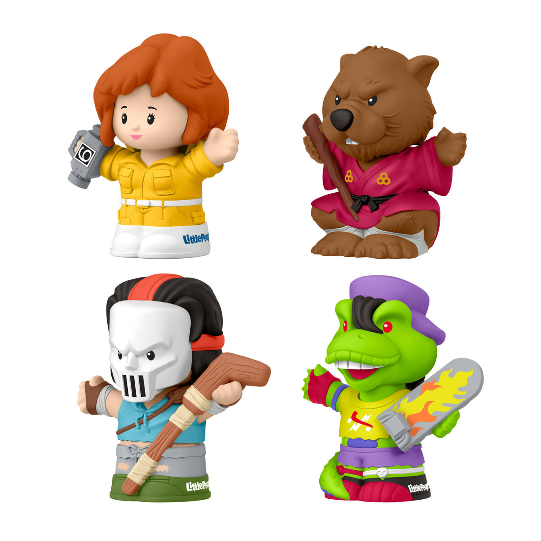 Little People Collector Teenage Mutant Ninja Turtles: Allies Special Edition Set