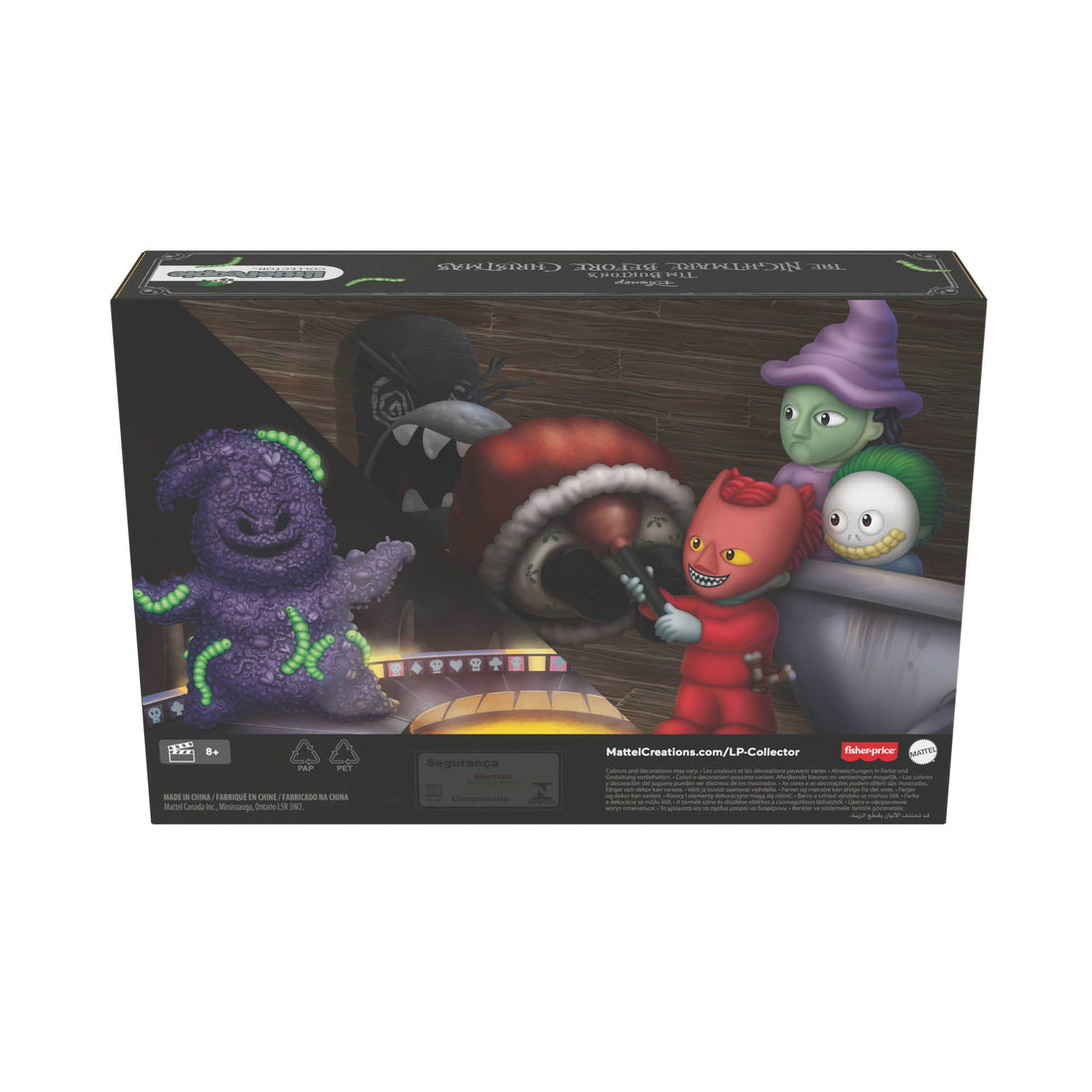 Little People Collector Disney Tim Burton’s The Nightmare Before Christmas Lock Shock & Barrel Set