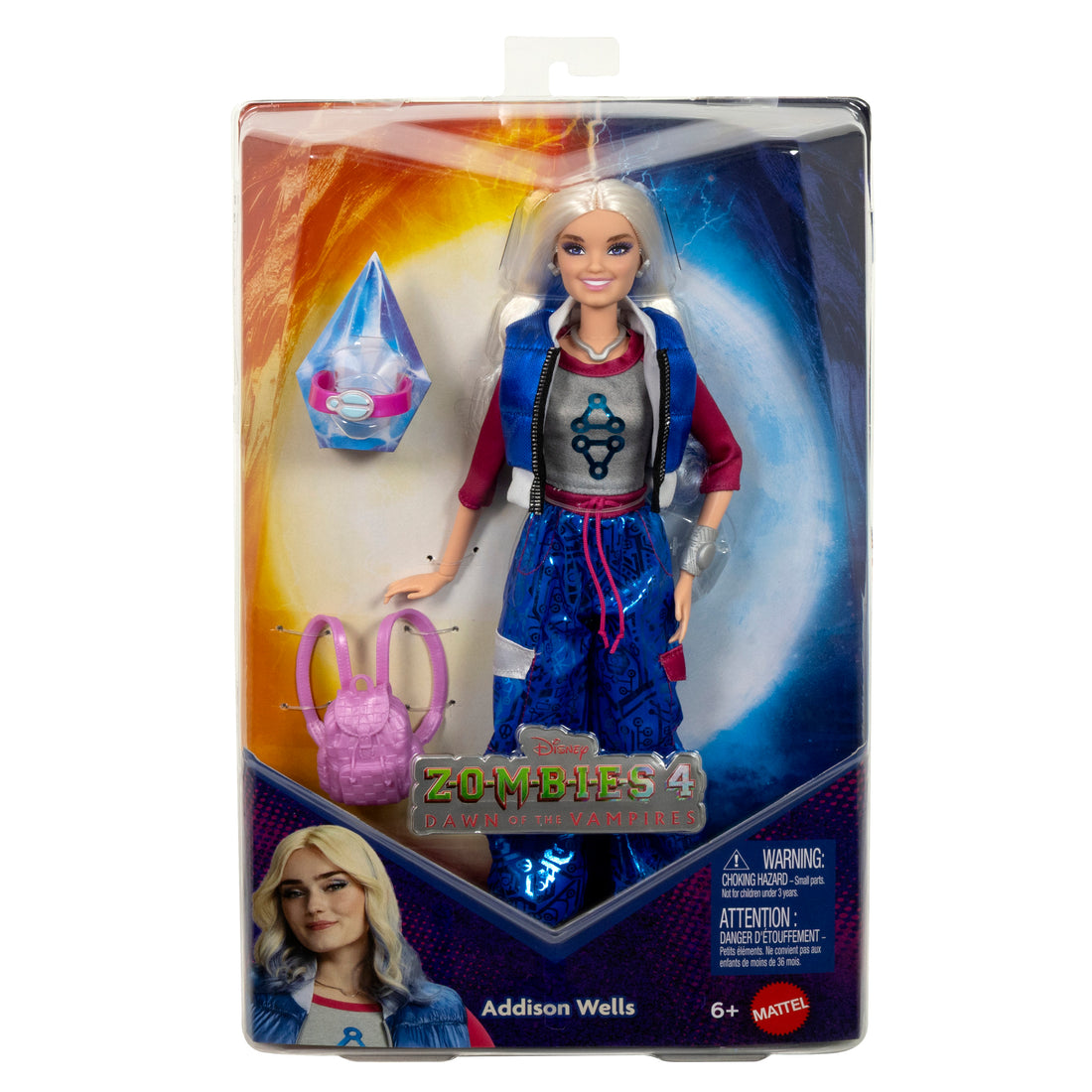 Disney Zombies Addison Wells Fashion Doll