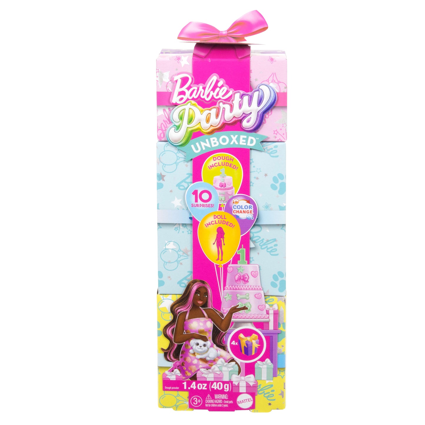 Barbie Party Unboxed Pet Birthday Series Doll & Accessories