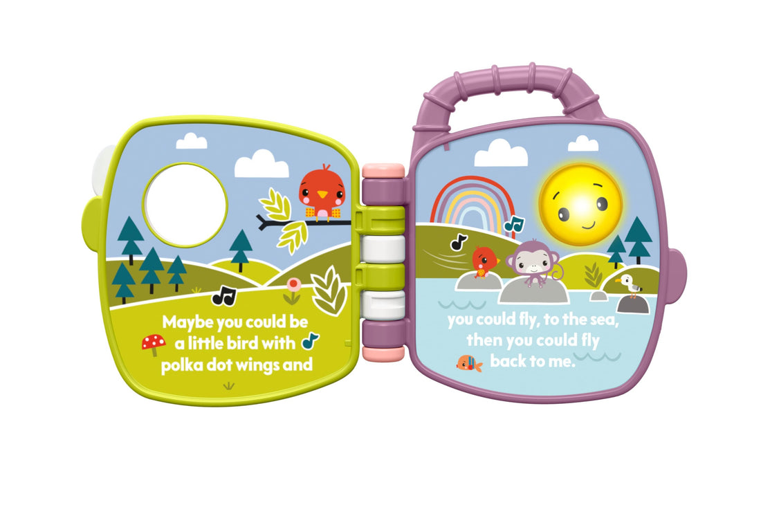 Fisher-Price Purple Monkey Musical Storybook