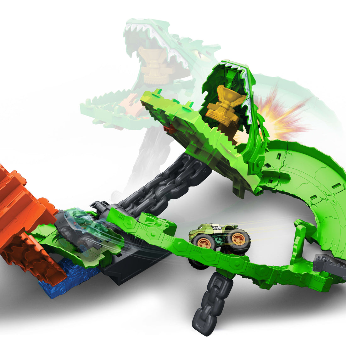 Hot Wheels Monster Trucks Dragon Demolition