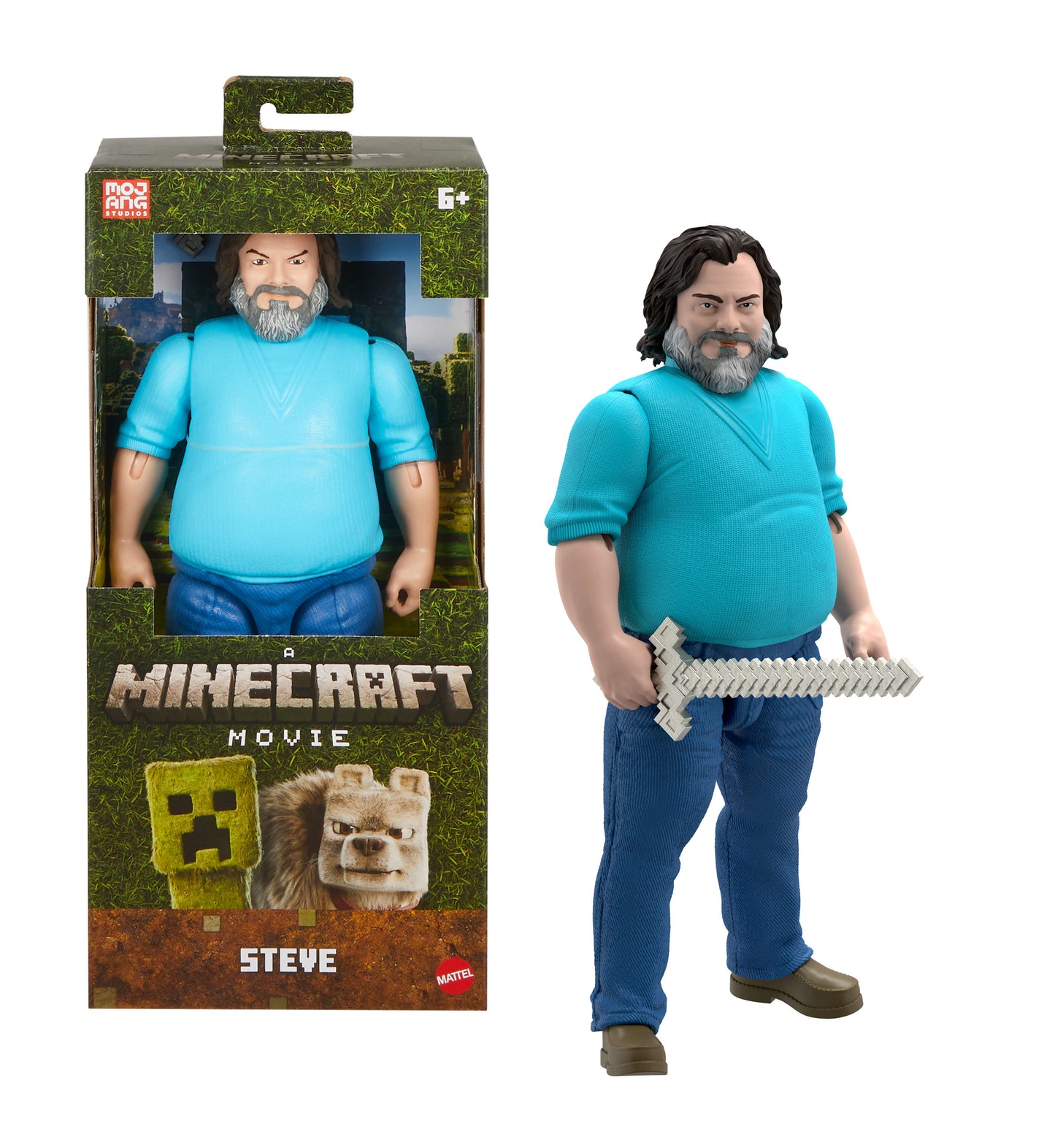 Minecraft Steve Large-Scale Action Figure