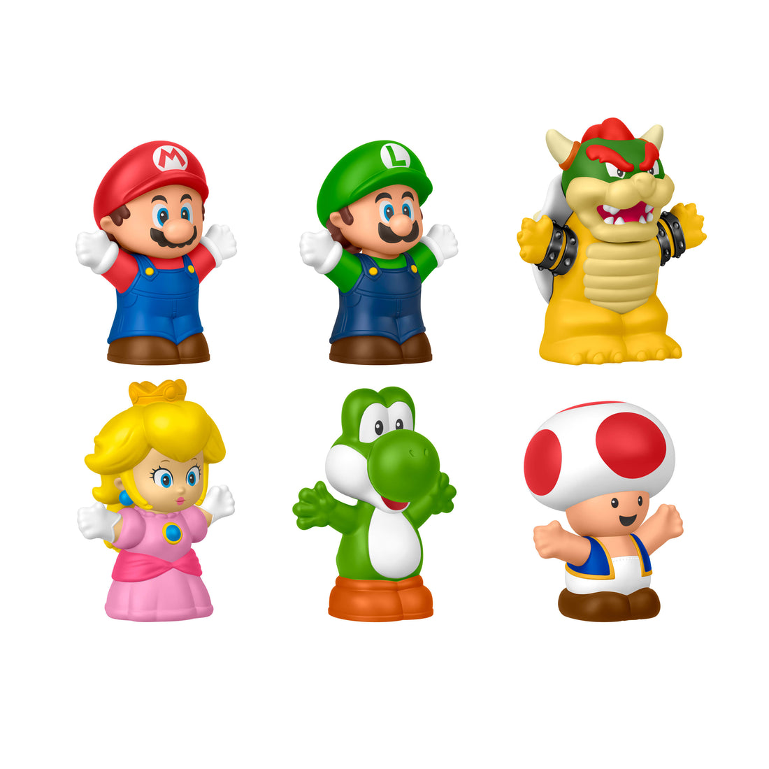 Fisher-Price Little People My Mario Figure 6-Pack