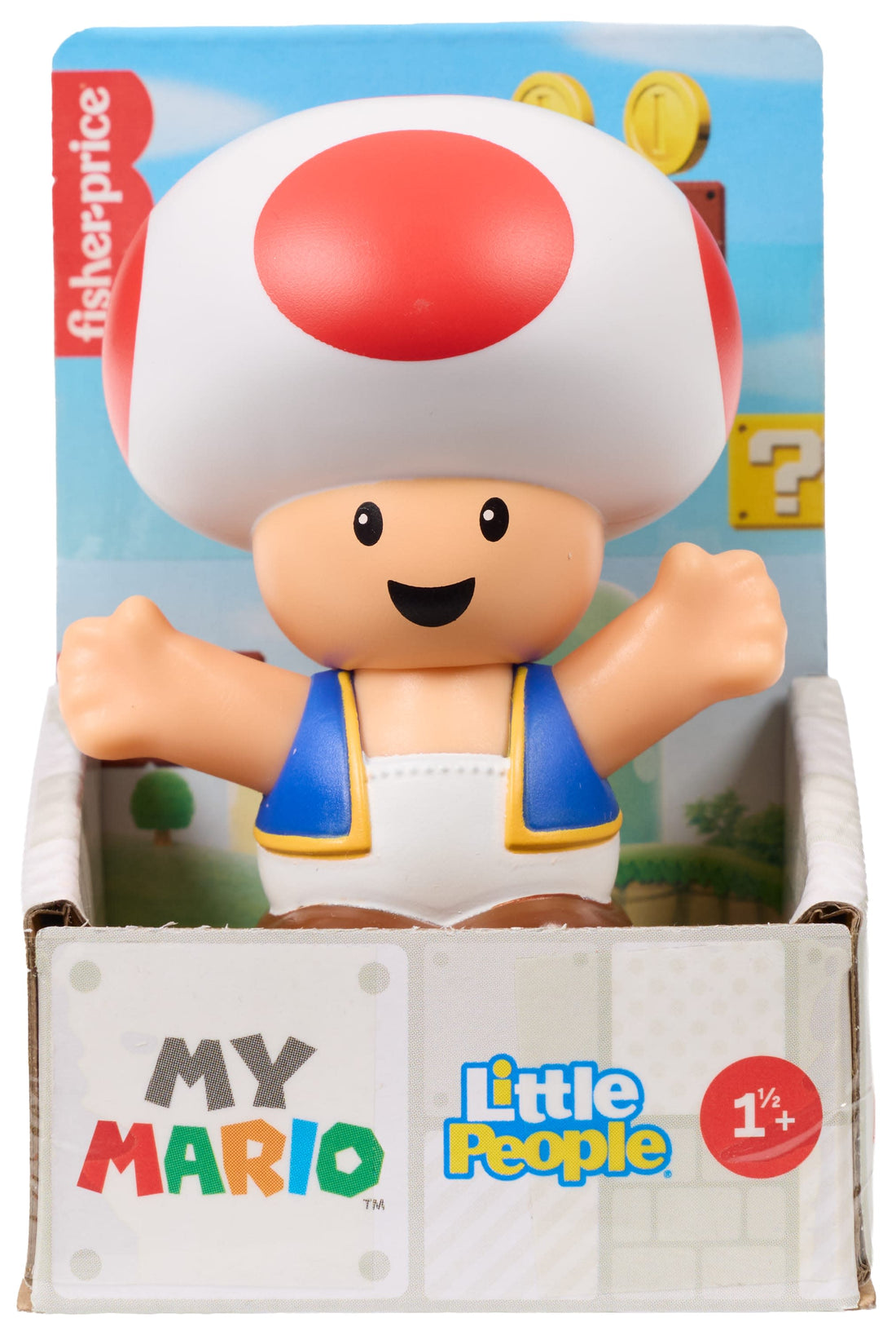 Fisher-Price Little People My Mario Single Character Figure Collection - Assorted*