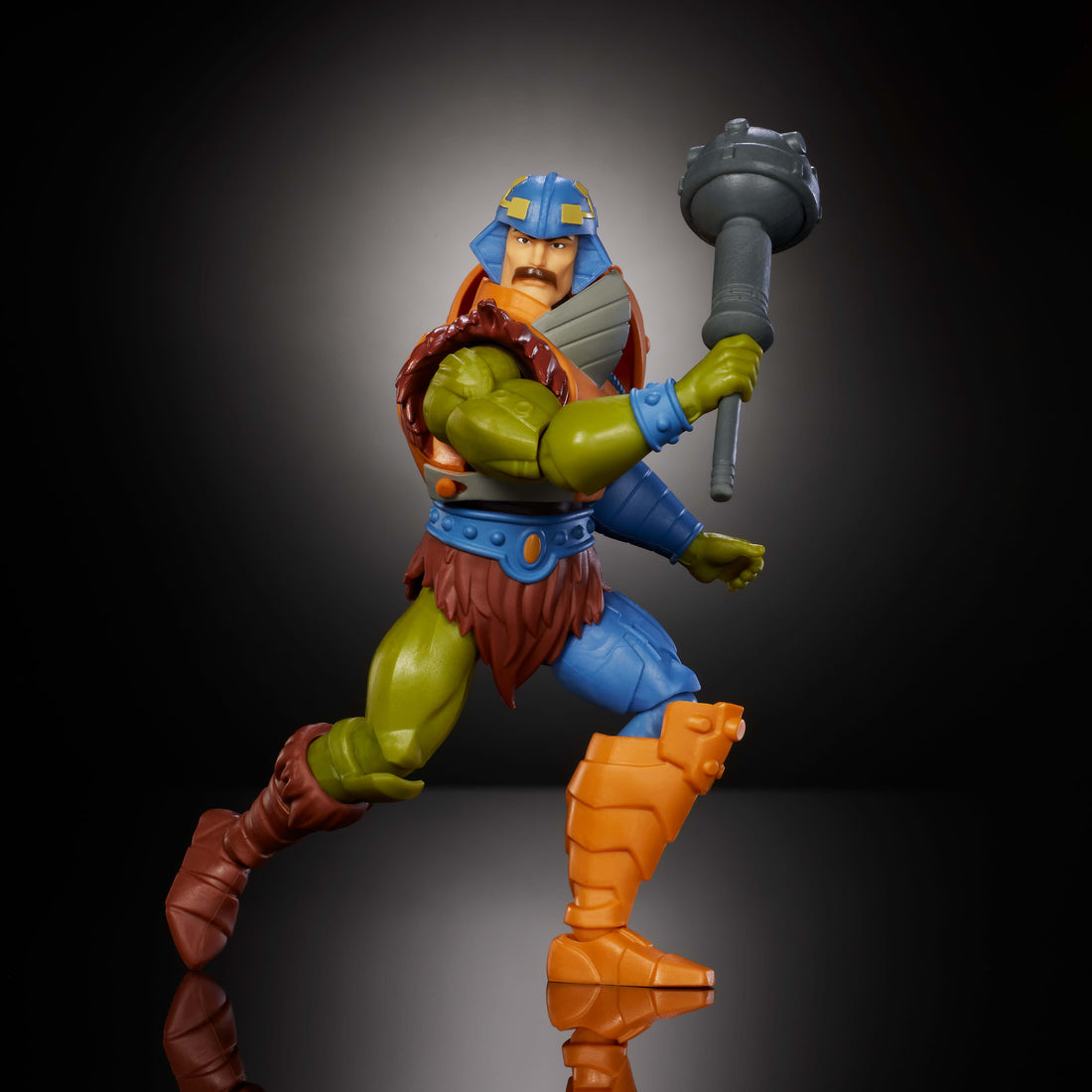 Bundle: Masters of the Universe Origins 4 Action Figures - Man-At-Arms, Evil Lyn, Moss Man and Beast-Man