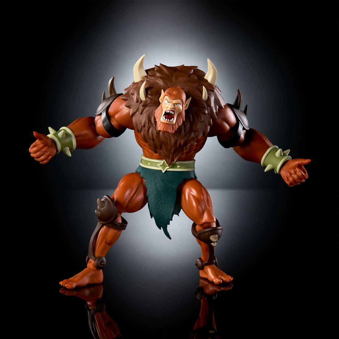 Bundle: Masters of the Universe Origins 4 Action Figures - Man-At-Arms, Evil Lyn, Moss Man and Beast-Man