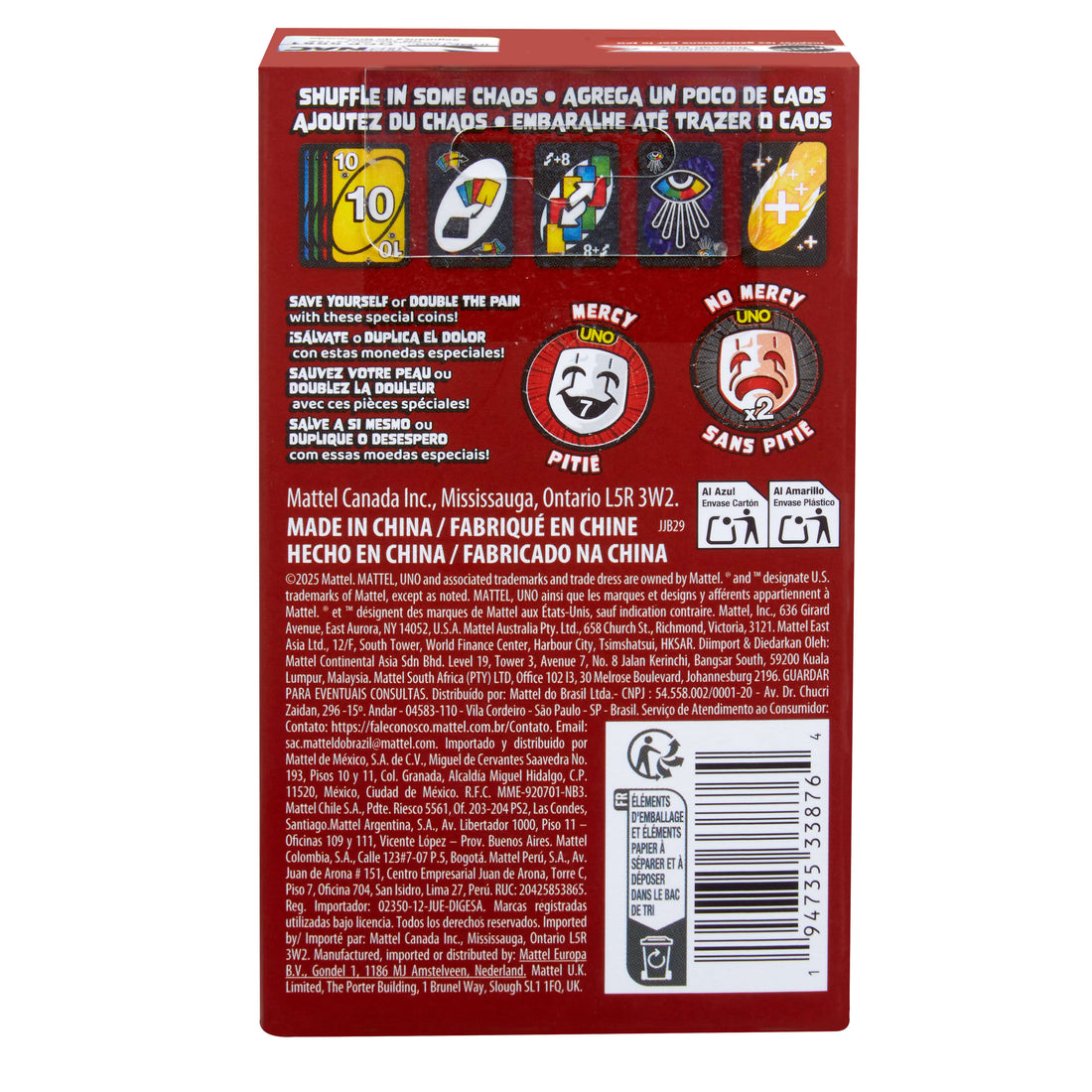 UNO Show 'em No Mercy Expansion Pack