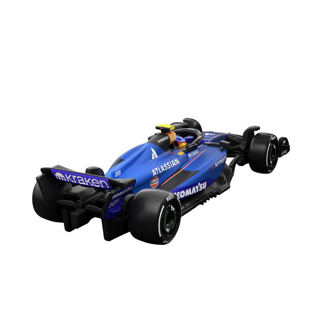 Hot Wheels Formula 1® Collectible Williams Racing Team Car - Carlos Sainz