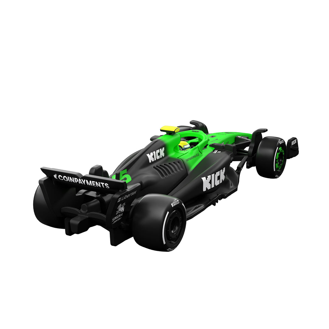Hot Wheels Formula 1® Collectible Stake F1 Team Kick Sauber Team Car - Gabriel Bortoleto