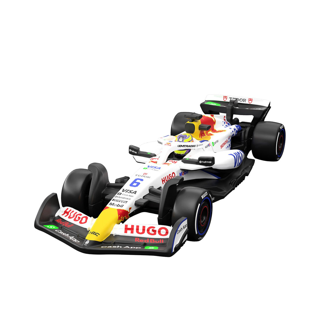 Hot Wheels Premium Collectible Visa Cash App Racing Bulls Formula One Team Car - Isack Hadjar