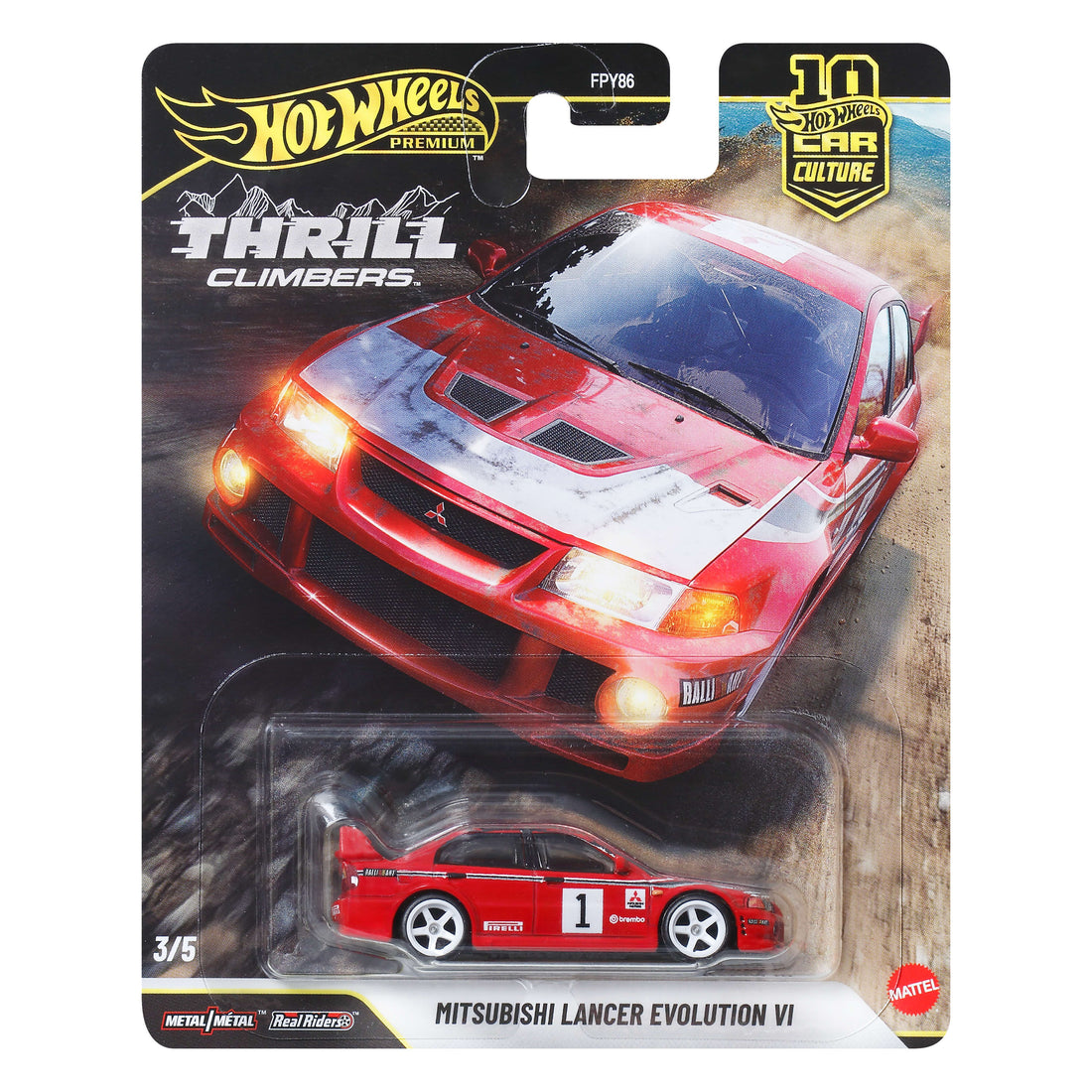 Hot Wheels Premium Car Culture Mitsubishi Lancer Evolution VI