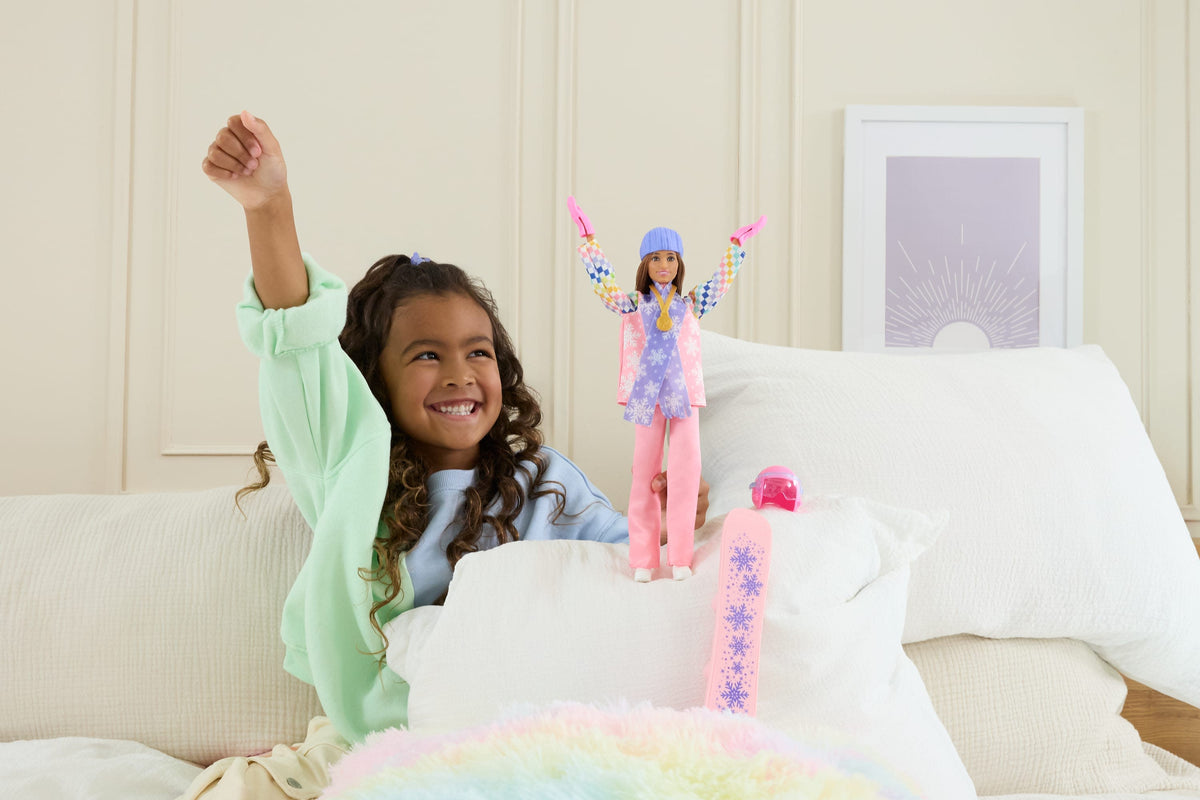 Barbie Snowboarder Doll And Accessories