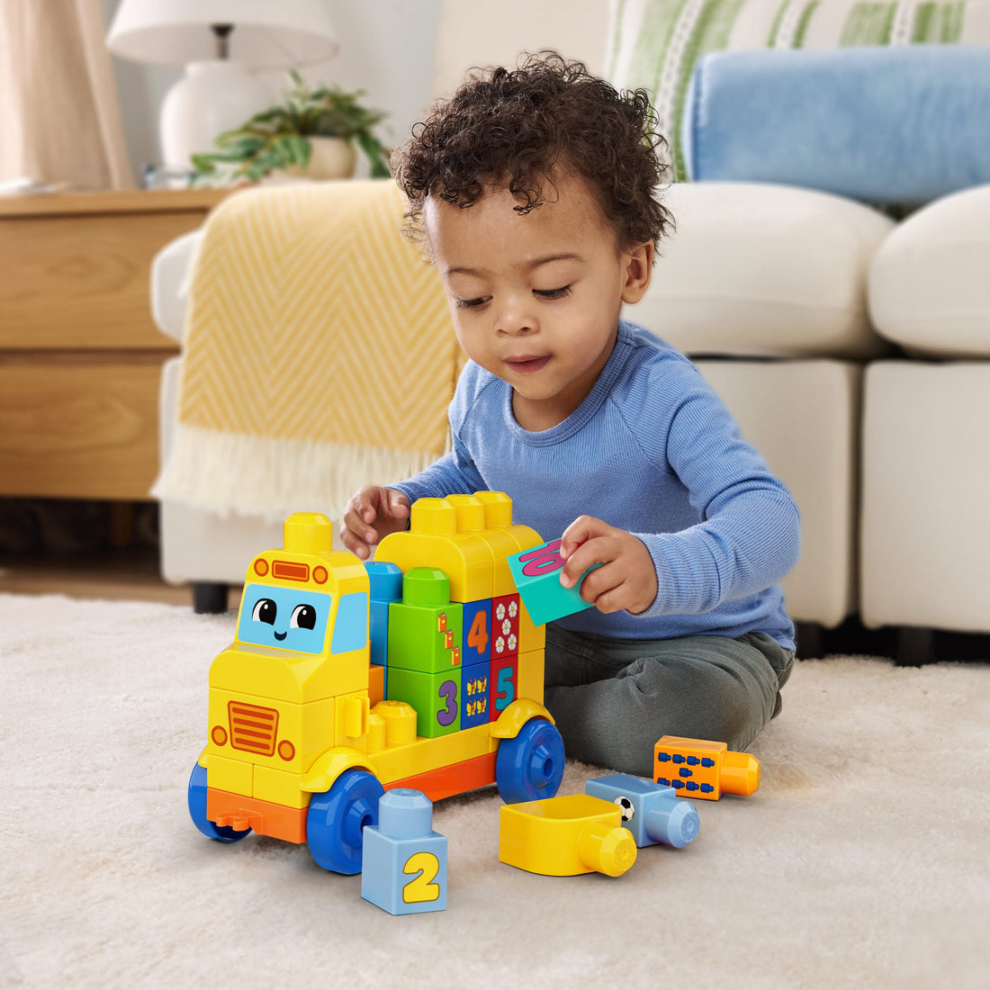 MEGA BLOKS Build & Count Bus