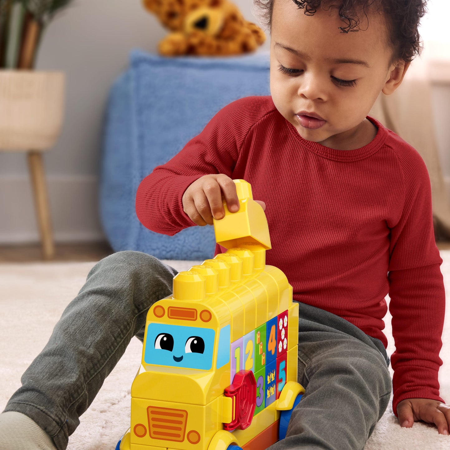 MEGA BLOKS Build & Count Bus