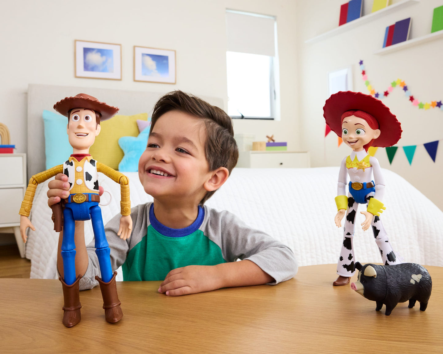 Disney and Pixar Toy Story 5 Running Woody Action Figure
