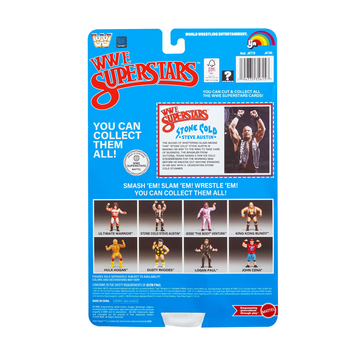 WWE LJN Superstars Action Figure - Assorted*