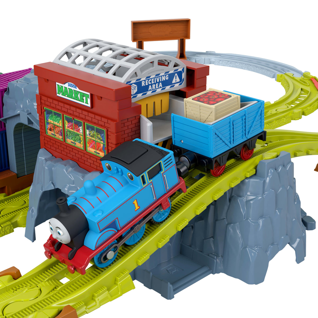 Thomas & Friends Cranky's Dockside Delivery Train Set
