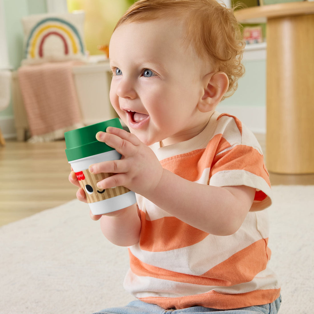 Fisher Price Mini Me Moments Coffee Cup Teether