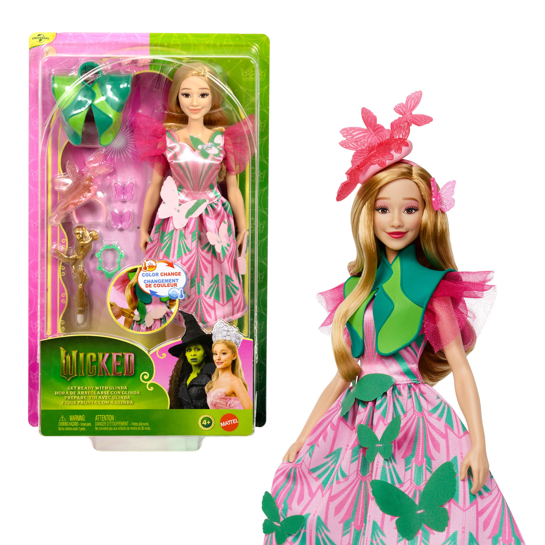 Wicked Get Ready With Glinda Doll Set