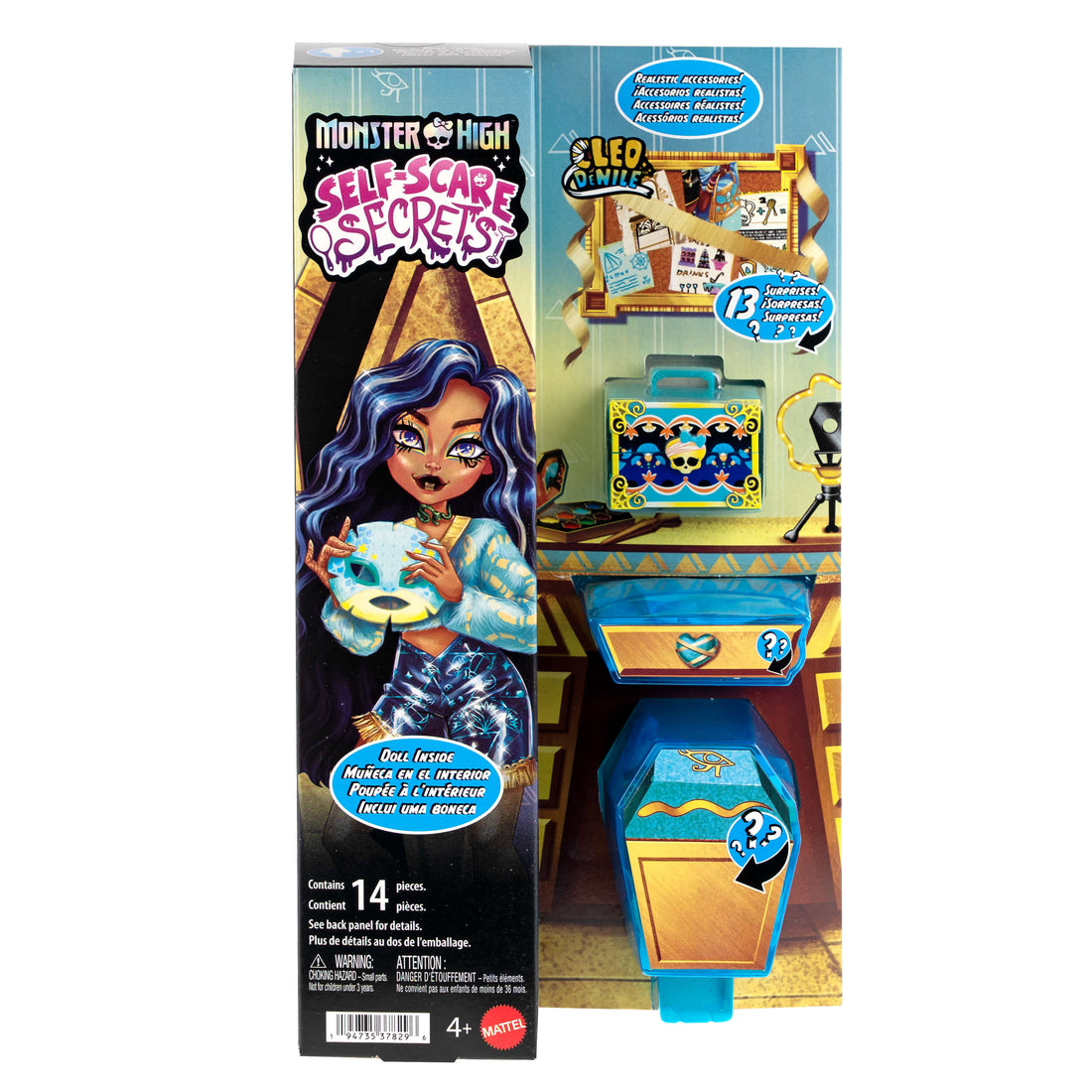 Monster High Self-Scare Secrets Cleo De Nile Doll