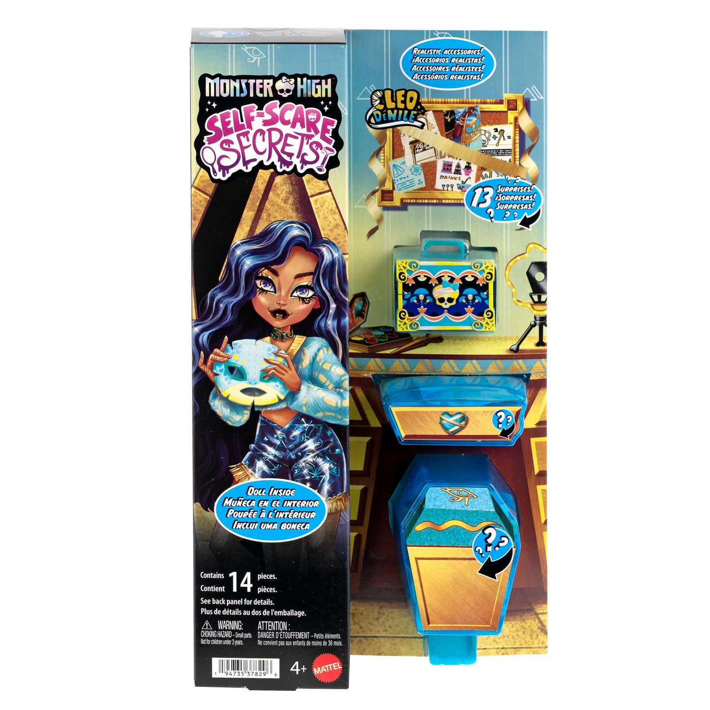 Monster High Self-Scare Secrets Cleo De Nile Doll