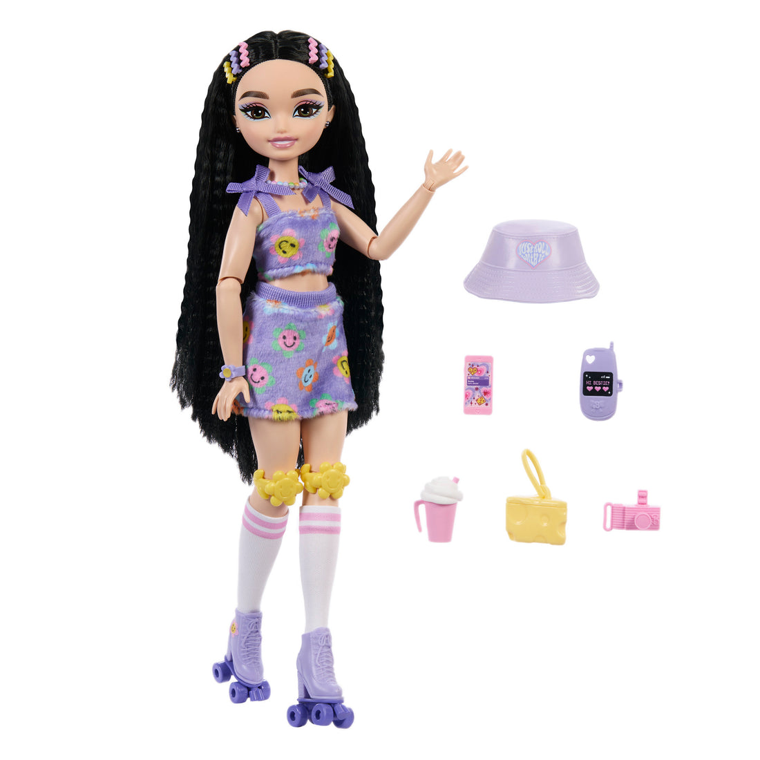 Dream Besties Barbie Renee Roller Skating Fashion Doll