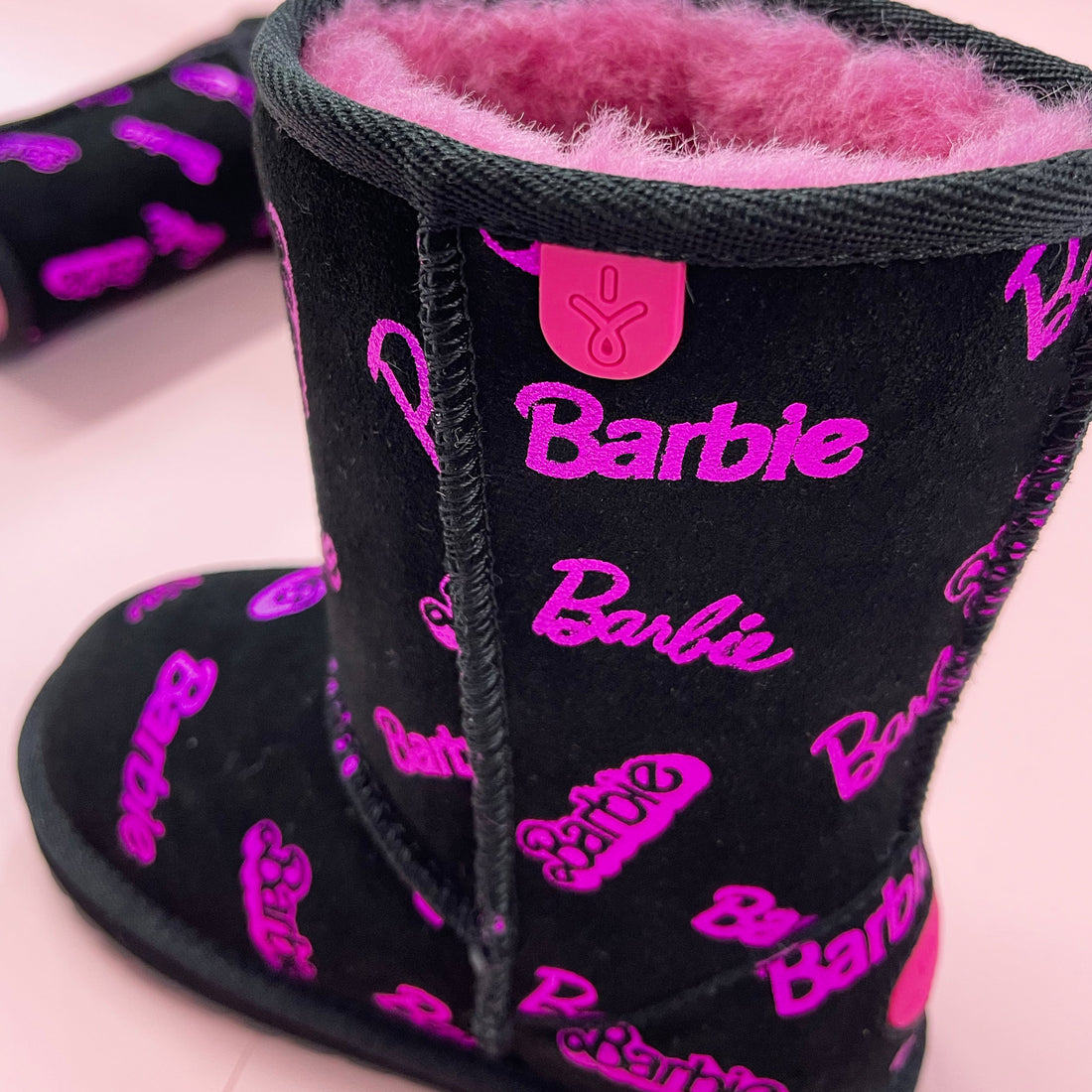 Barbie x EMU Kid's Printed Mid Calf Boot