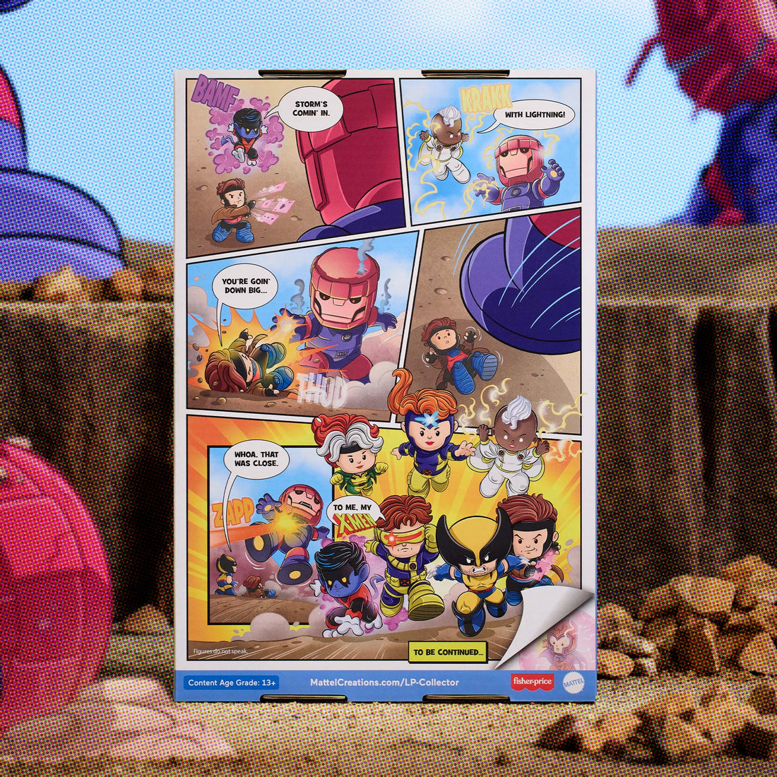 Little People Collector Marvel X-Men: Issue 1 Figure Set