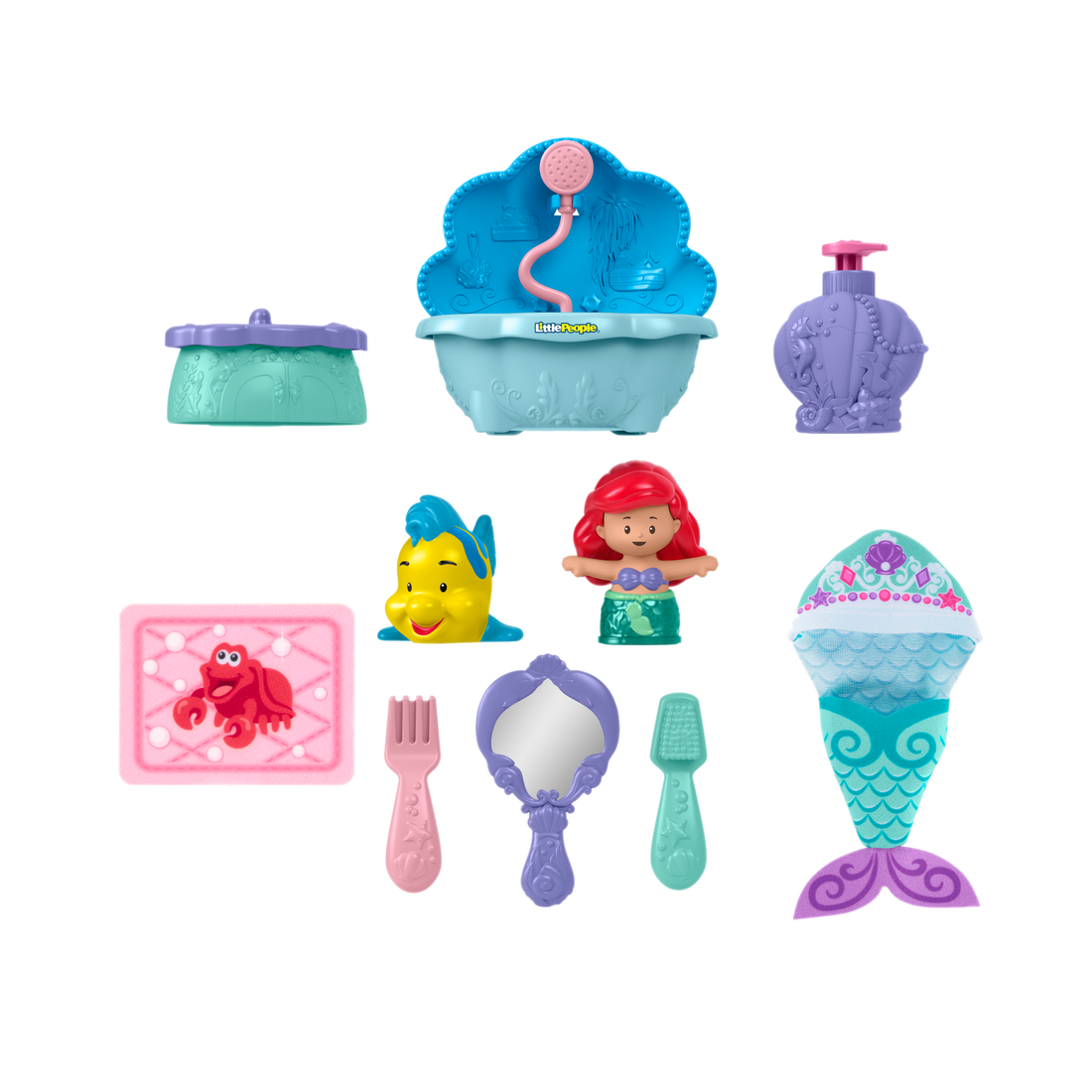 Fisher-Price - Disney Princess Bath time with Ariel by Little People