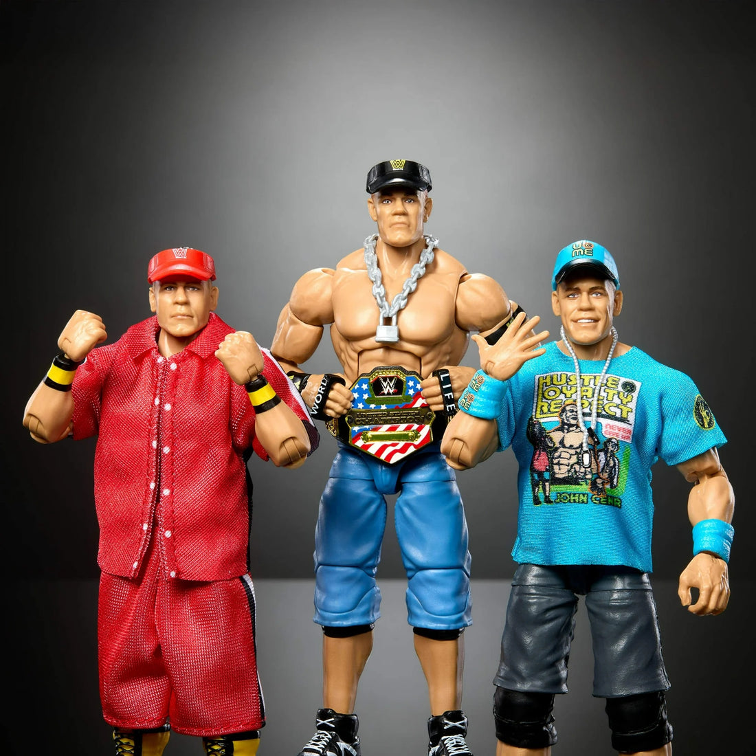 WWE Elite Collection John Cena 3-Pack