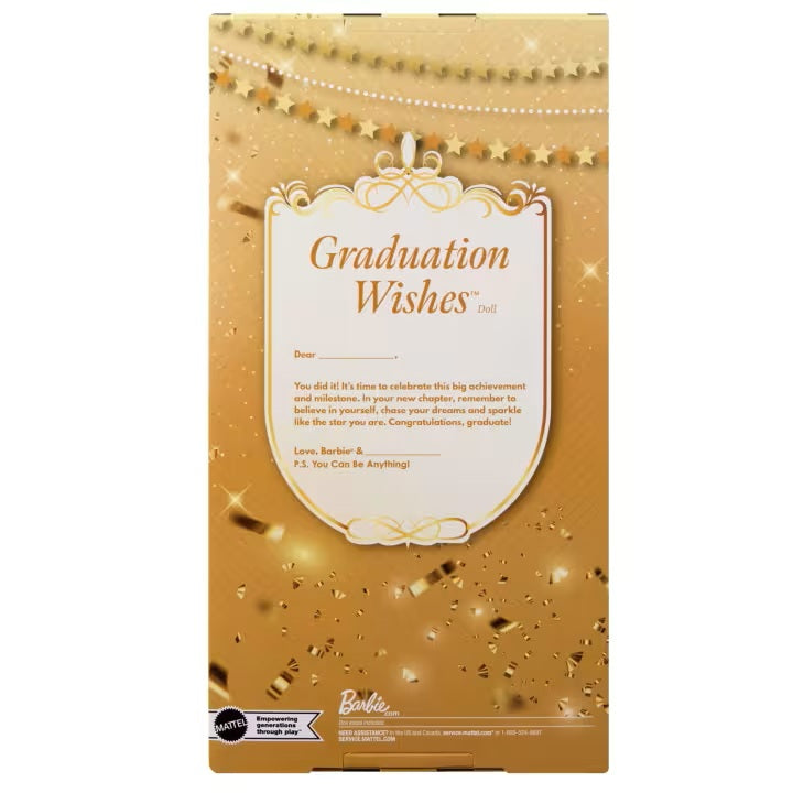 Barbie Signature Graduation Wishes Fashion Doll