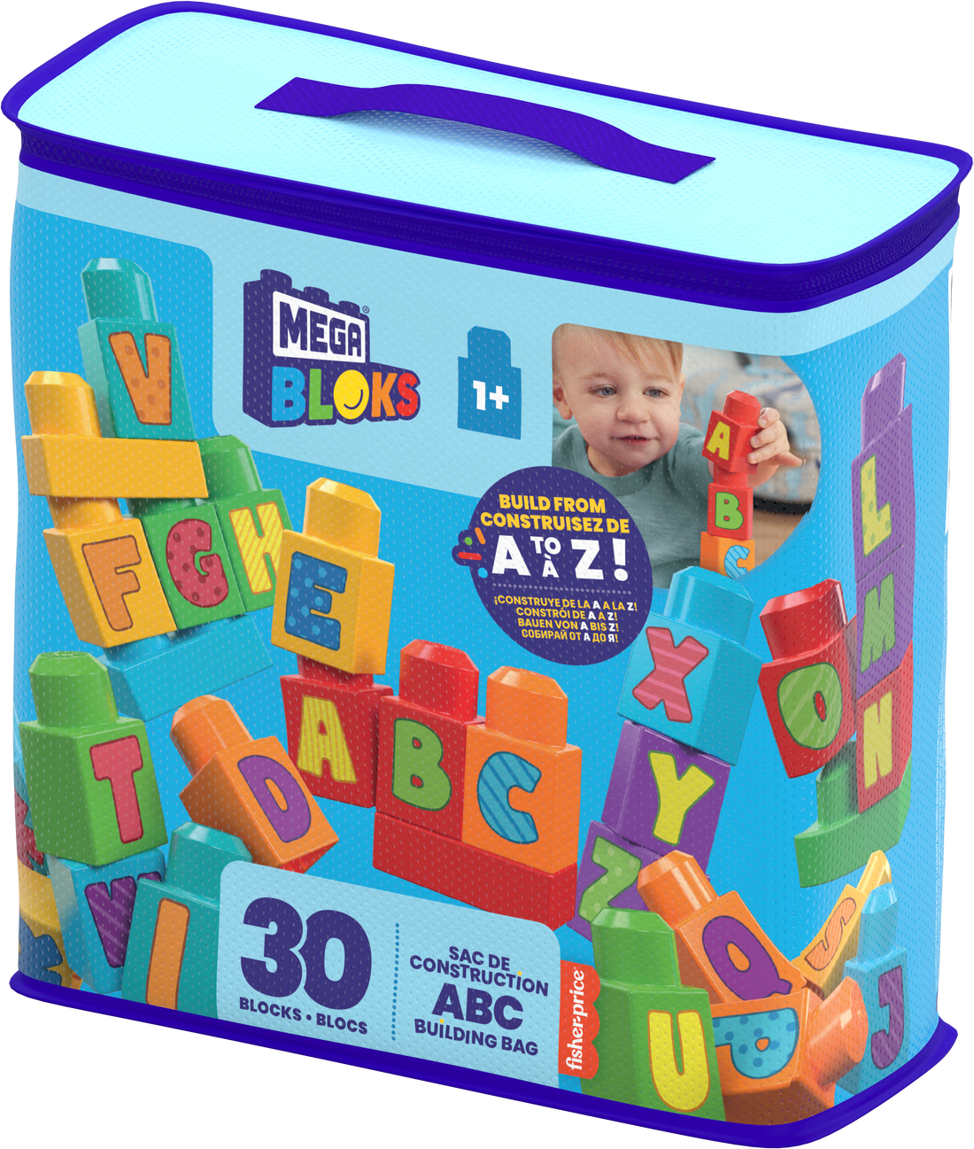 Mega Bloks Abc Building Bag