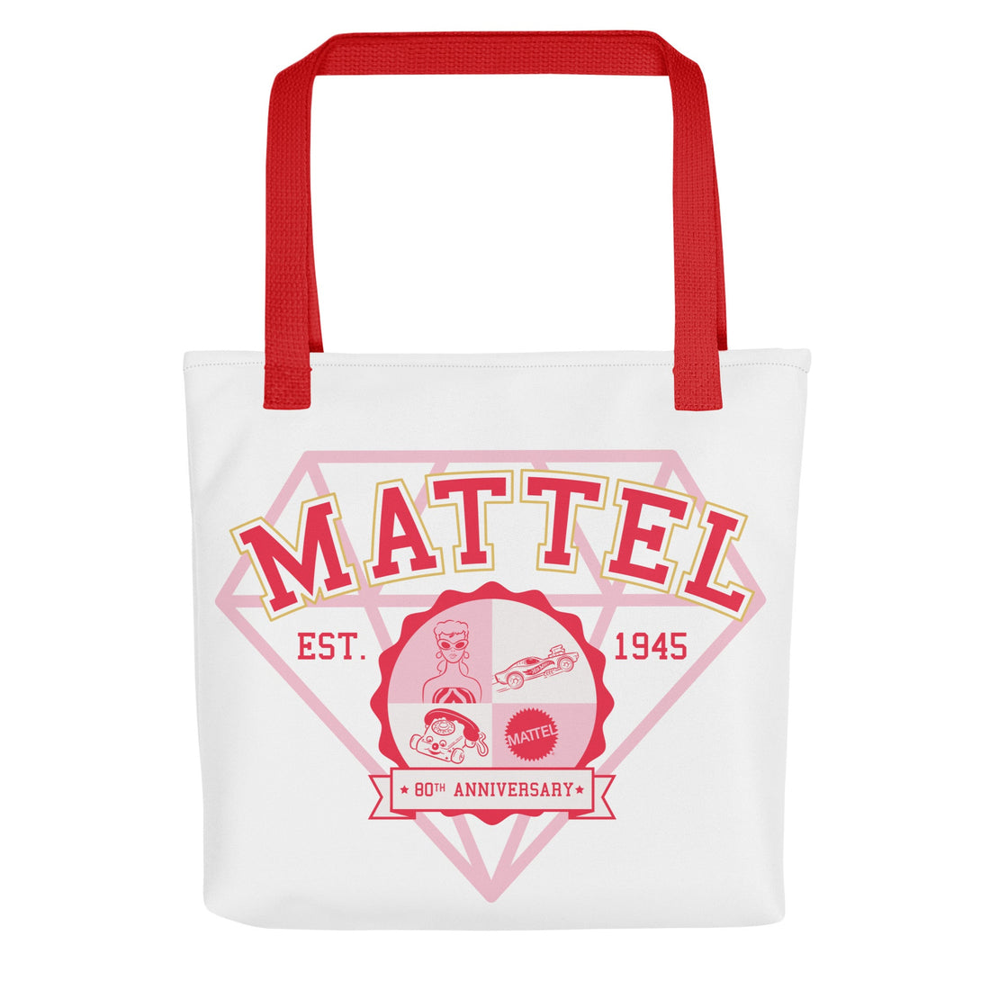 Mattel 80th Heritage Logo Tote Bag