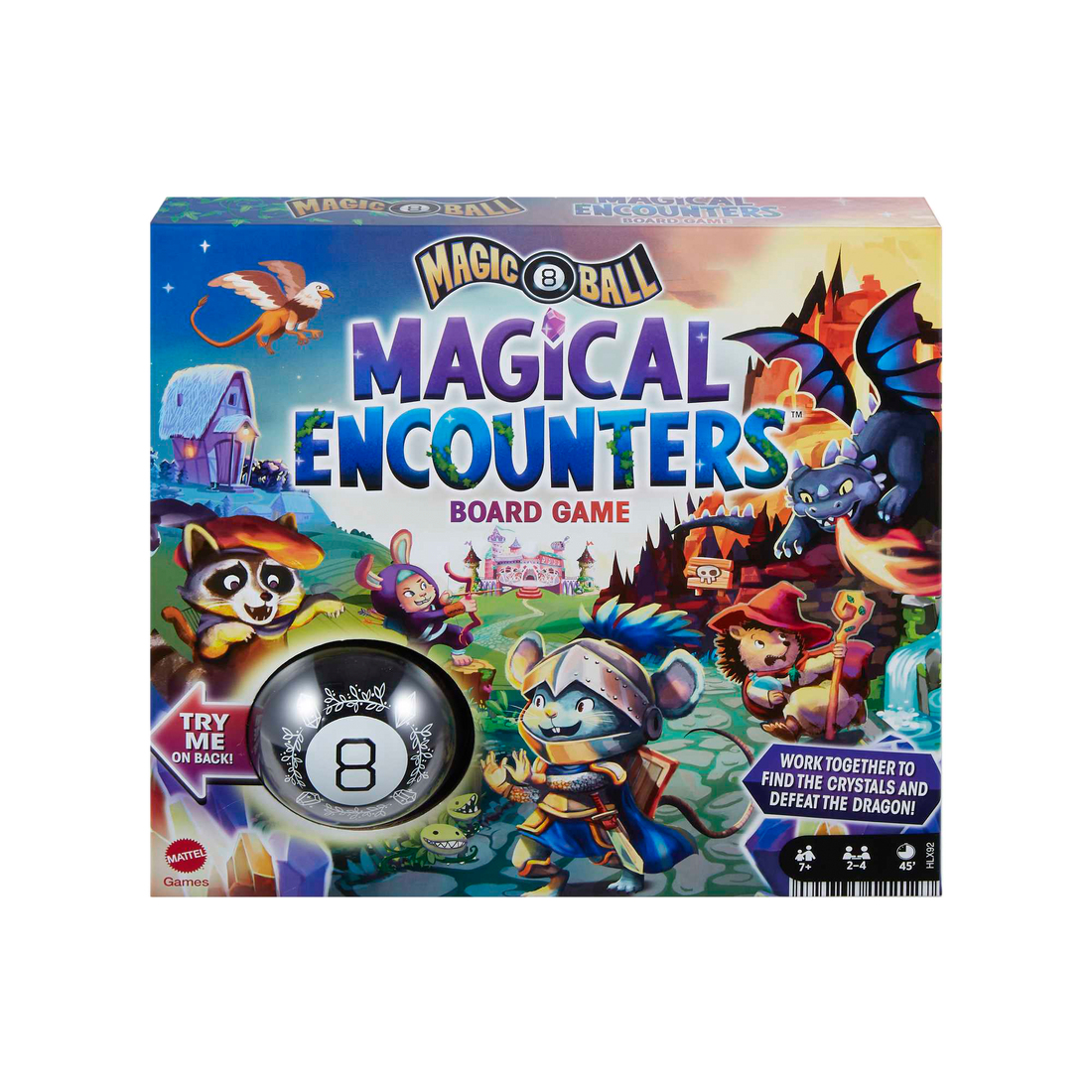 Magic 8 Ball Magical Encounters Board Game