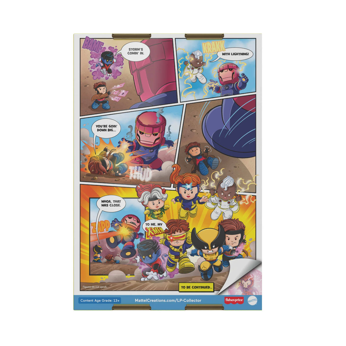 Little People Collector Marvel X-Men: Issue 1 Figure Set