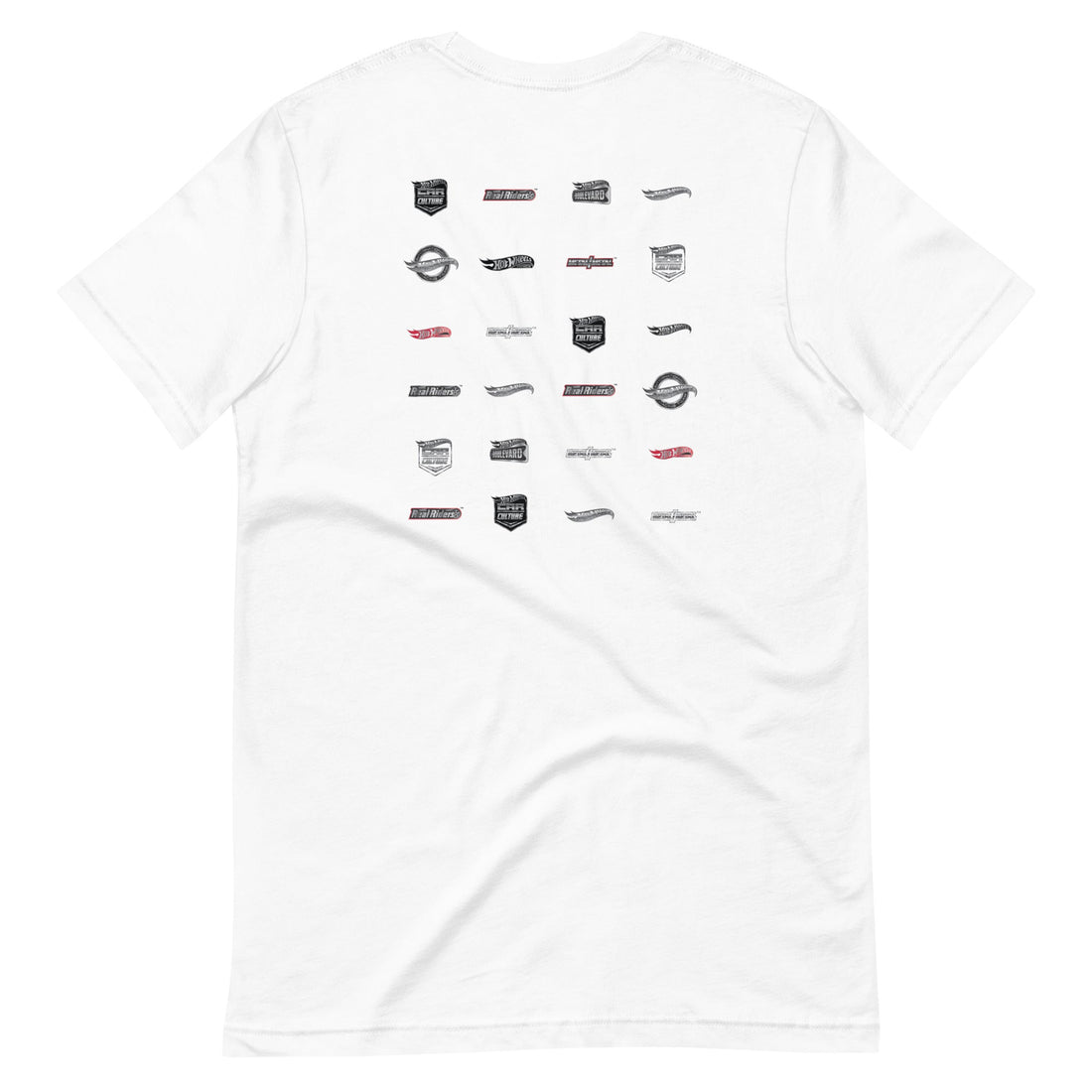 Hot Wheels Logos White T-Shirt