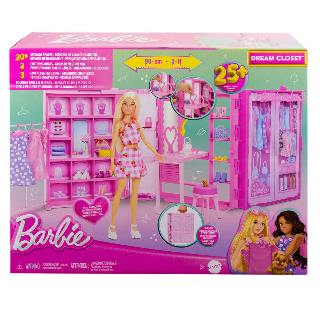 Barbie Dream Closet Doll Playset