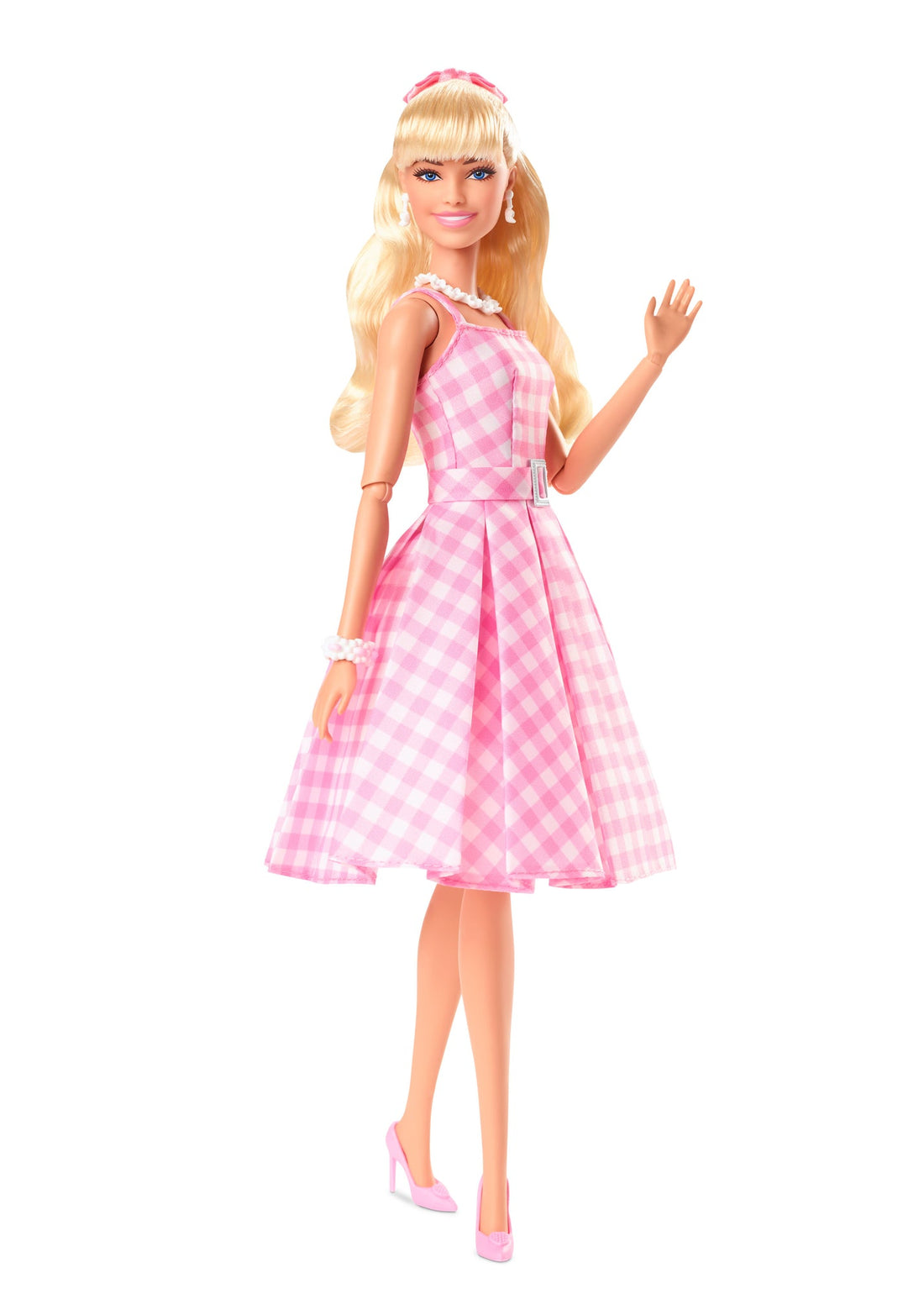 Barbie Movie Barbie in Pink Gingham Dress