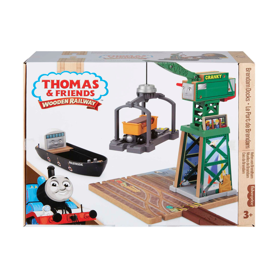 Fisher-Price Thomas & Friends Wooden Railway Brendam Docks