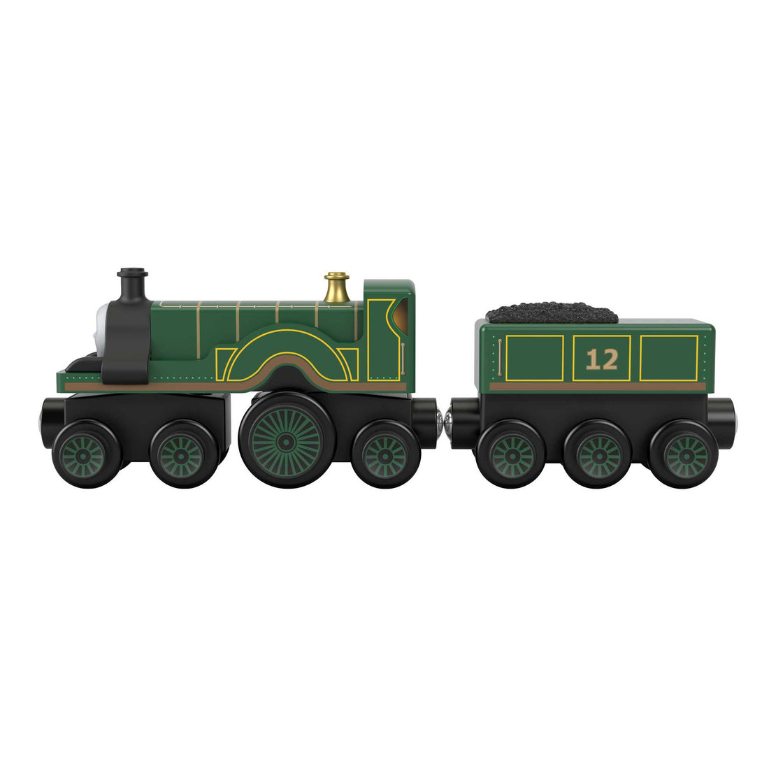 Fisher-Price Thomas & Friends Wooden Railway Emily Engine and Coal-Car