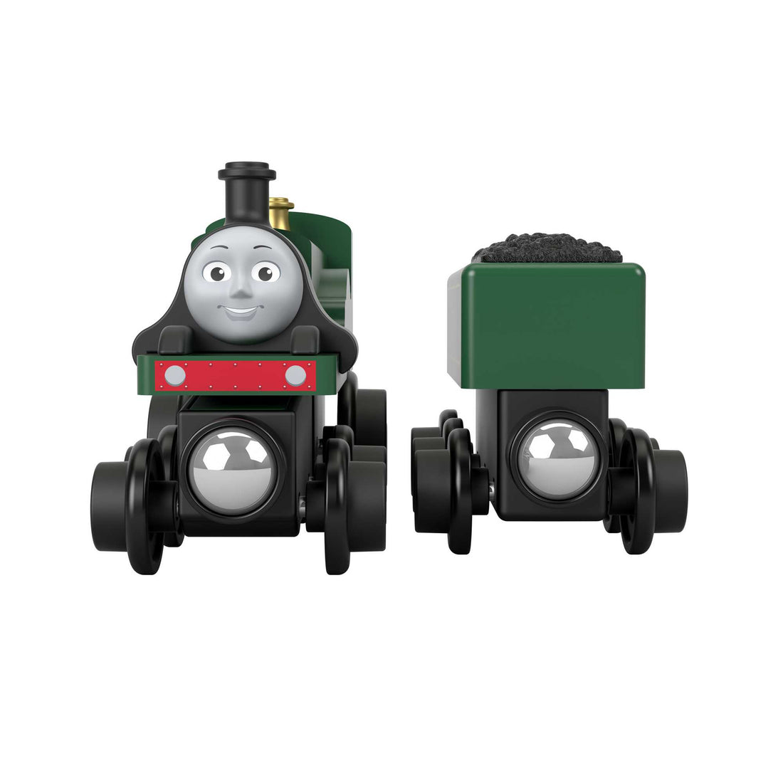 Fisher-Price Thomas & Friends Wooden Railway Emily Engine and Coal-Car