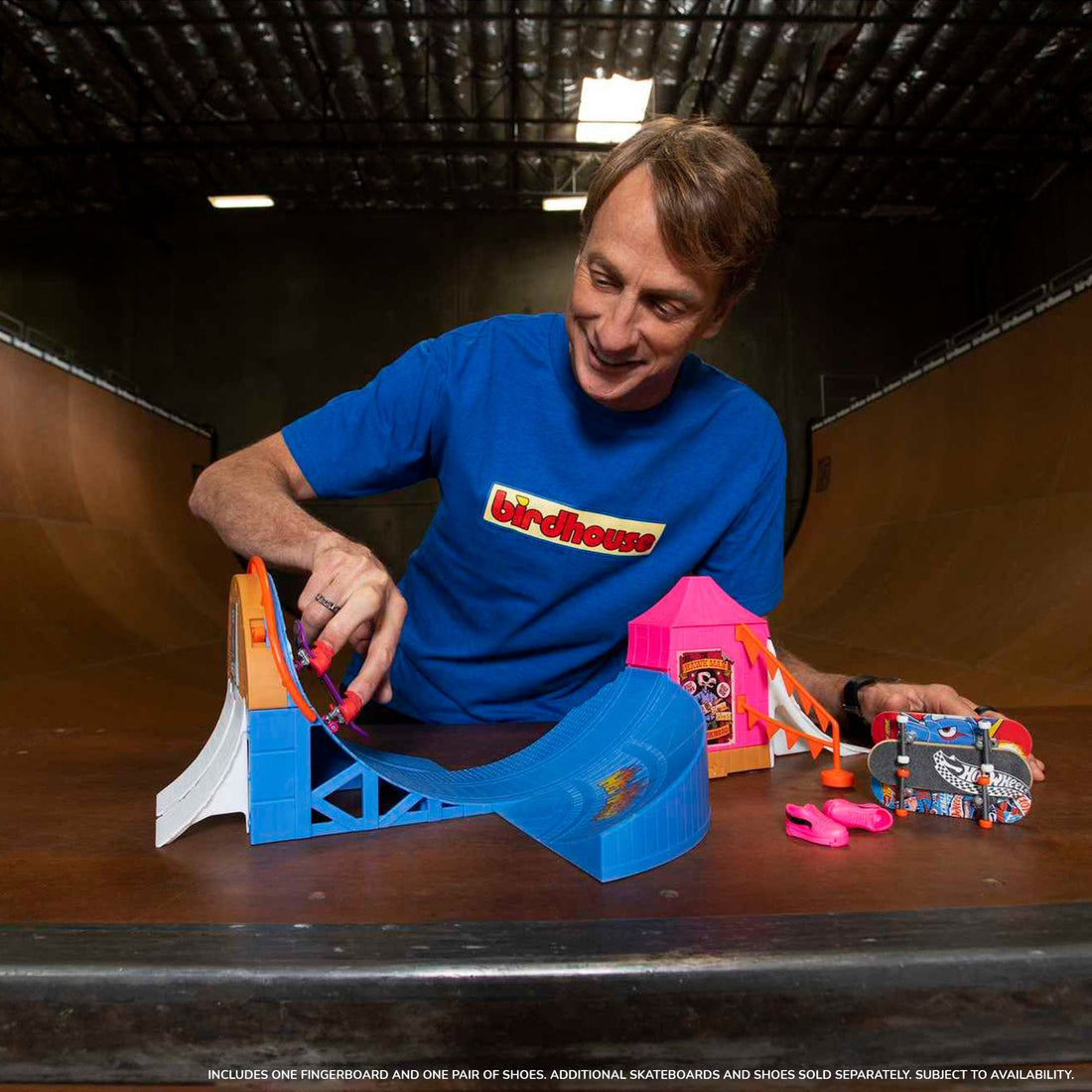 Hot Wheels Skate Amusement Park Skate Set, Playset