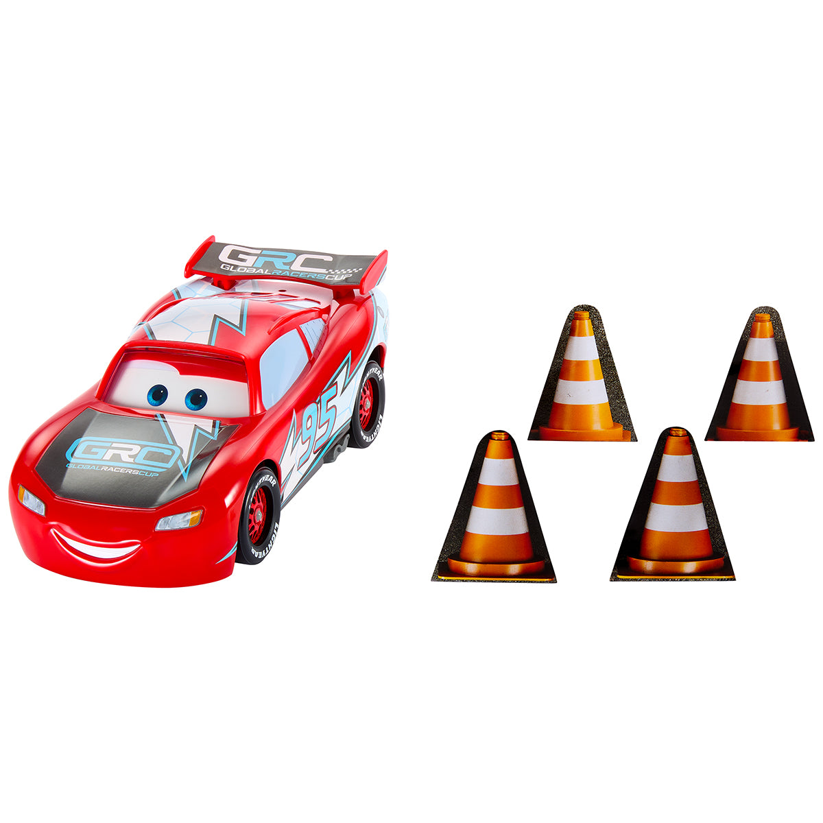Disney and Pixar Cars Global Racers Cup Drift & Race Lightning McQueen